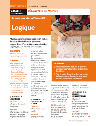 Je ne veux pas aller à l'école (3) Logique