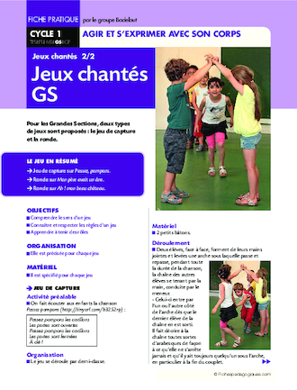 Jeux chantés GS  2/2