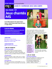 Jeux chantés MS 1/2