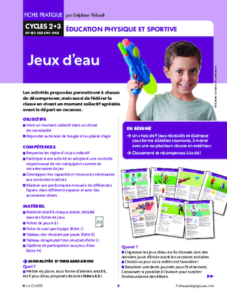 Jeux d'eau