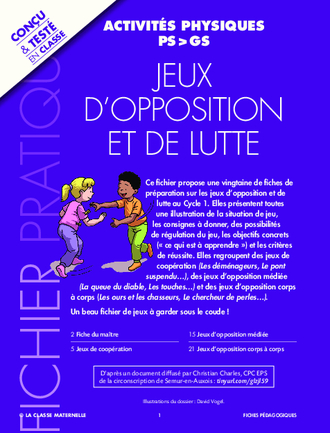 Jeux d'opposition et de lutte