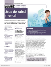 Jeux de calcul mental