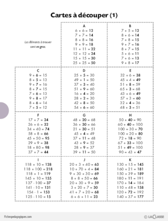 Jeux de calcul mental