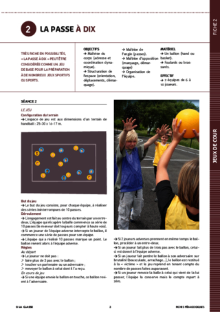 Jeux de cour à l'école