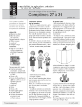 Jeux de doigts d'hier et de Rémi : Comptines 27 à 31