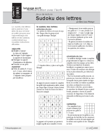 Les groupes de lettres - Exercices en CP