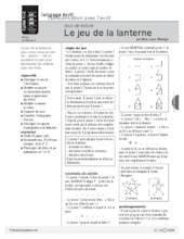 Jeux de lecture (2) / Le jeu de la lanterne