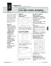 Jeux de lecture (9) / Lire des mots simples