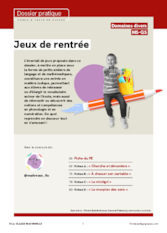 Jeux de rentrée