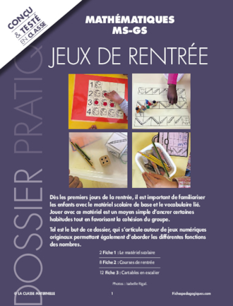 Jeux de rentrée