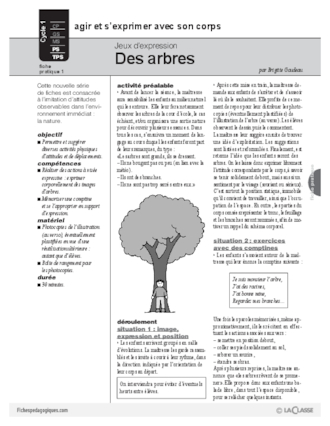 Jeux d'expression (1) / Des arbres