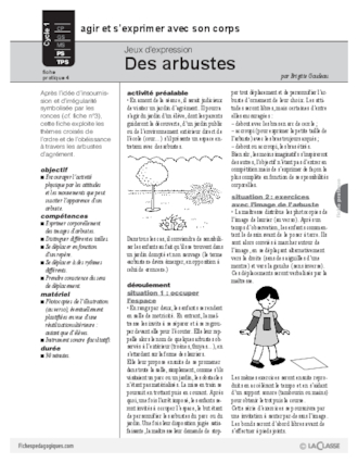 Jeux d'expression (4) / Des arbustes