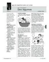 Jeux d'expression (6) / Des légumes