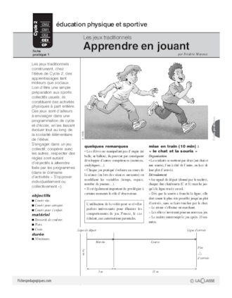 Jeux traditionnels (1) / Apprendre en jouant