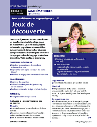 Jeux traditionnels et apprentissages