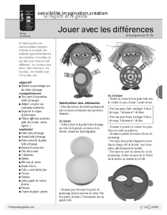 Jouer avec les différences