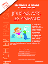 Jouons avec les animaux