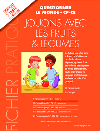 Jouons avec les fruits et les légumes