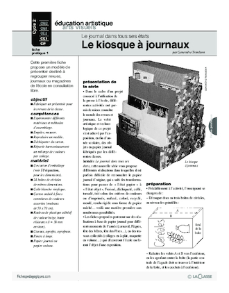 Journal (1) / Le kiosque à journaux