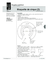 Journal (16) / Maquette de cirque (2)