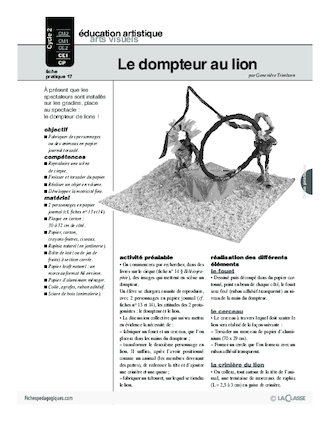 Journal (17) / Le dompteur au lion