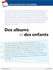 Journal de bord maternelle (8) / Des albums et des enfants