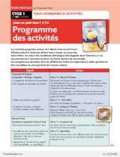 Juste un petit bout (1) / Programme des activités