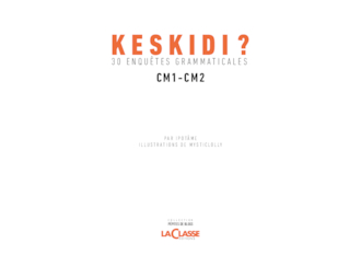 Keskidi ? CM1-CM2