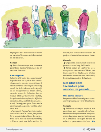 L'accueil des parents à l'école