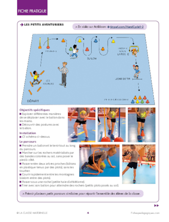 L'activité physique au Cycle 1