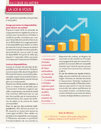 L'avancement d’échelon : mode d'emploi