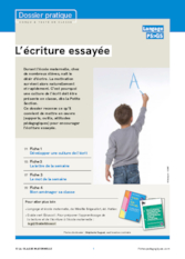 L'écriture essayée