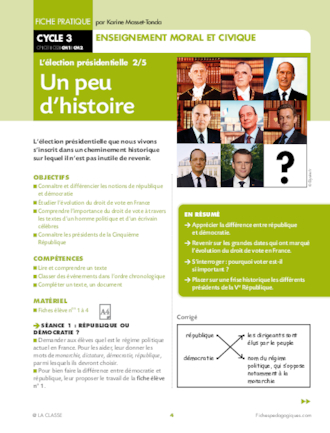 L'élection présidentielle