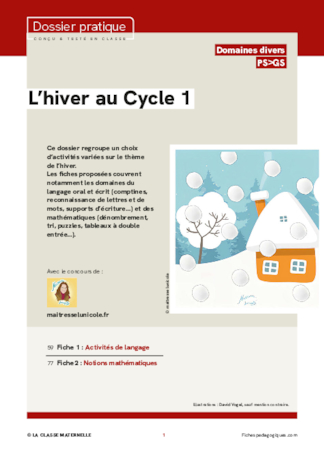 L'hiver au Cycle 1