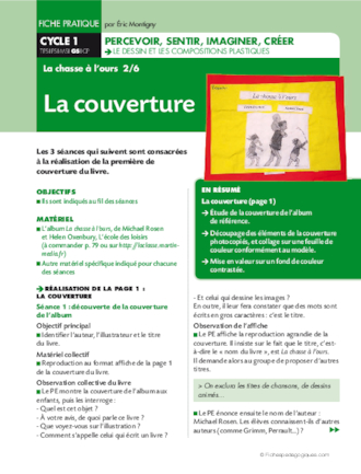 La chasse à l'ours. La couverture - FichesPédagogiques.com