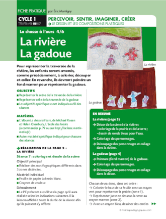 La chasse à l'ours. La gadoue, la rivière