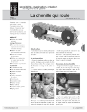 La chenille qui roule