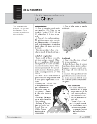 La Chine