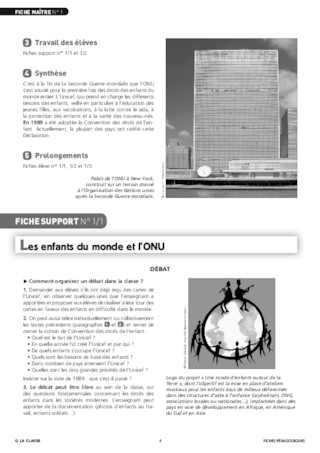 La Convention internationale des droits de l'enfant