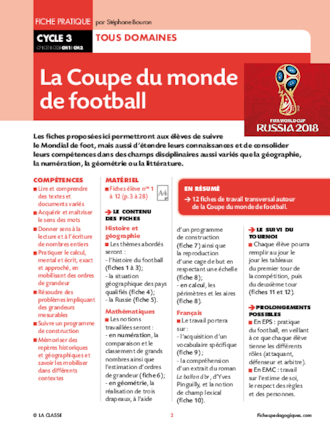 La Coupe du Monde de football