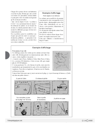 La découverte du monde (1) / Grands domaines d'activités