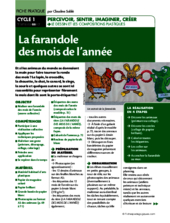 La farandole des mois de l'année