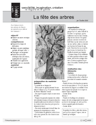 La fête des arbres (Arts)