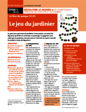 La fleur du potager (21) / Le jeu du jardinier