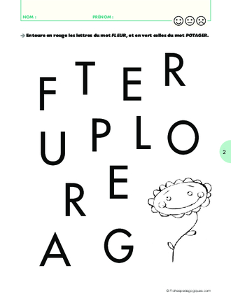 La fleur du potager (3) / Lecture découverte