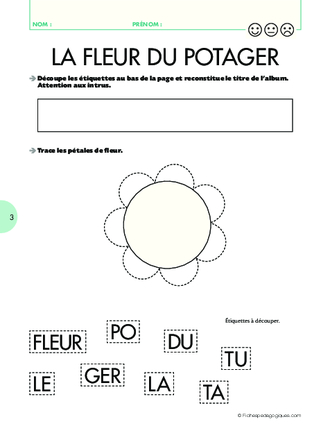 La fleur du potager (3) / Lecture découverte