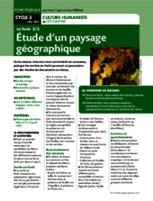 La forêt (2) / Etude d'un paysage géographique