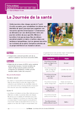 La Journée de la santé