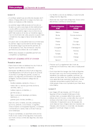 La Journée de la santé