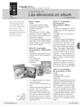 La journée de Léa : Léa découvre un album